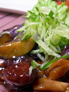 肉だんごと茄子のあんかけ-レシピのメイン写真