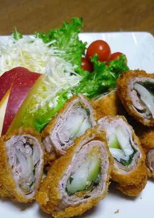 シソ味噌風味のロールカツ-レシピのメイン写真