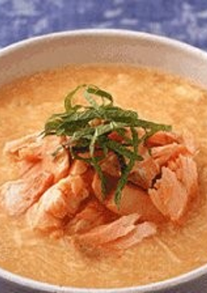 鮭とろろご飯-レシピのメイン写真