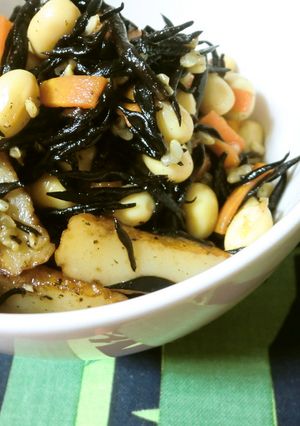 塩こうじでひじきの煮物★-レシピのメイン写真
