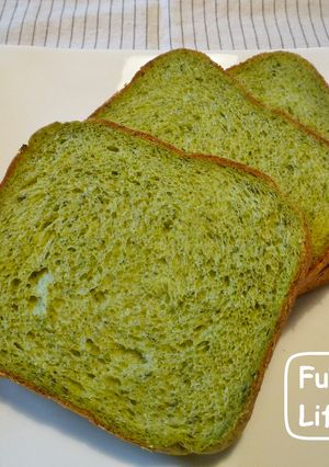 HB早焼き＊ほうれん草食パン（離乳食）-レシピのメイン写真