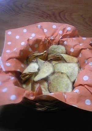 ついつい手が出る！さつまいもチップス♪-レシピのメイン写真
