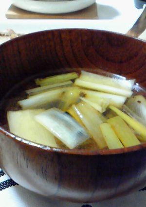 簡単＊焼き葱スープ◎-レシピのメイン写真