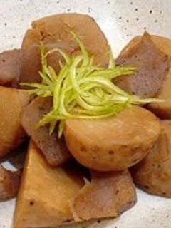 里芋とこんにゃくの 煮っころがし-レシピのメイン写真