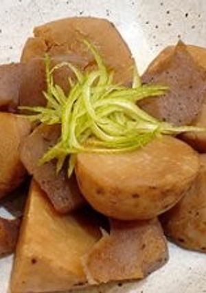 里芋とこんにゃくの 煮っころがし-レシピのメイン写真