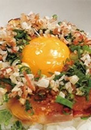 お魚変身卵かけご飯-レシピのメイン写真