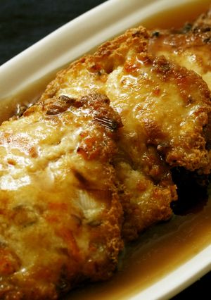 ボリューム大!揚げ豆腐の甘酢あんかけ-レシピのメイン写真