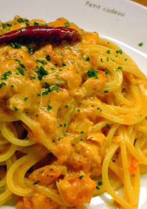簡単で旨い！ツナ缶でトマトクリームパスタ-レシピのメイン写真