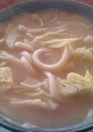 白湯うどん-レシピのメイン写真