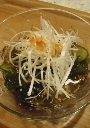 きゅうりとわかめの冷たいスープ-レシピのメイン写真