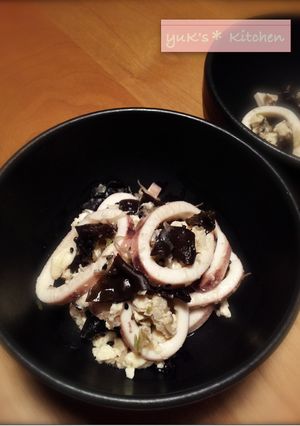 豆腐とイカの中華風あえ-レシピのメイン写真