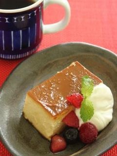 濃厚チーズプリン-レシピのメイン写真