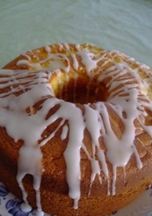 ゆず茶でシフォンケーキ♪-レシピのメイン写真