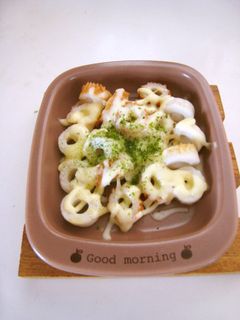 ちくわのマヨチーズ焼き。-レシピのメイン写真