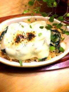 エリンギとほうれん草のドリア-レシピのメイン写真