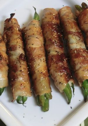 いんげんの肉巻きポン酢炒め-レシピのメイン写真