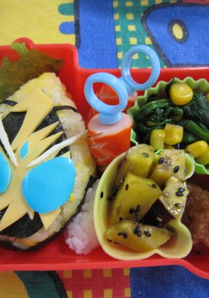 ■キャラ弁■フォーゼ☆エレキステイツ-レシピのメイン写真