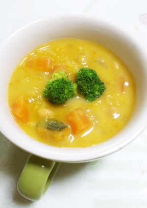 味の素ｋｋコンソメで簡単♪炊飯器スープ-レシピのメイン写真
