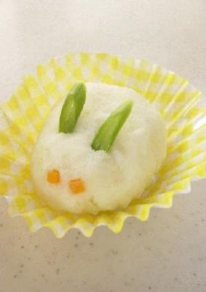 かわいい♪うさぎさんのポテトサラダ-レシピのメイン写真