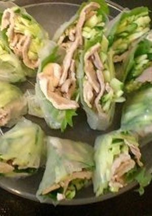 栄養バランスGOOD生春巻き-レシピのメイン写真
