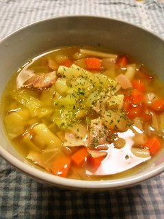 給食を再現 ヘルシースープ☪-レシピのメイン写真