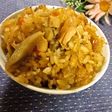 おでん(煮物)の残りで中華おこわ