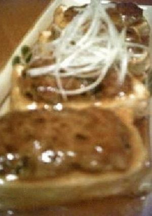 厚揚げのひき肉のせ焼き・中華ｔａｓｔｅ-レシピのメイン写真