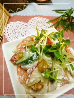 鶏と野菜のシーザー風味サラダ-レシピのメイン写真