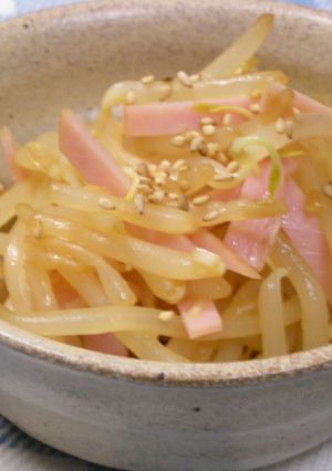 もやしとハムのからし和え-レシピのメイン写真