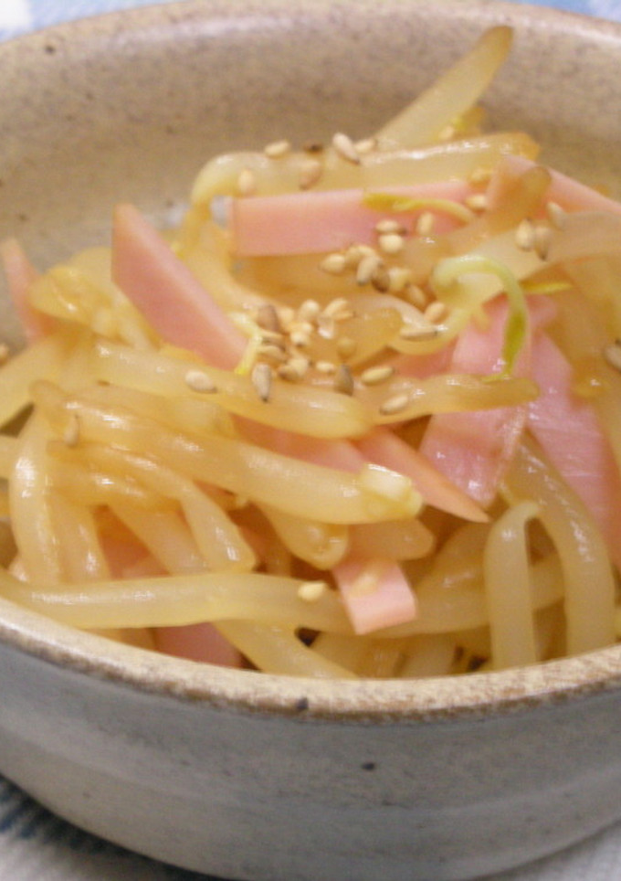 もやしとハムのからし和え-レシピのメイン写真