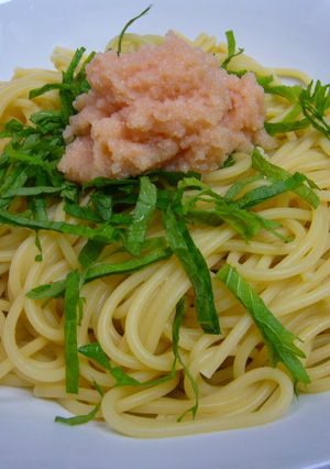 **さっぱりでしっかり味のたらこスパ**-レシピのメイン写真