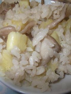 炊くだけ!さつまいもご飯-レシピのメイン写真