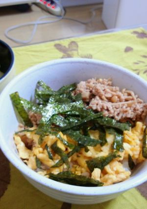 節約とりそぼろ丼-レシピのメイン写真
