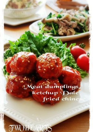 肉だんごnoケチャ炒め～中華風-レシピのメイン写真