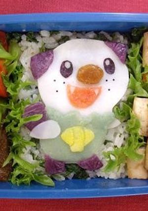 キャラ弁シートベースでキャラシート-レシピのメイン写真