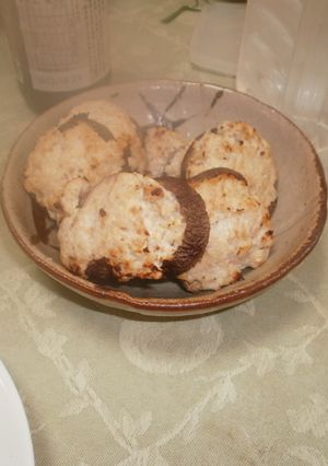 シイタケのつくね焼き♡-レシピのメイン写真