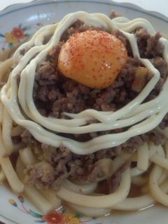 肉そぼろうどん-レシピのメイン写真