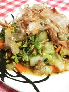 白菜のおかか炒め-レシピのメイン写真