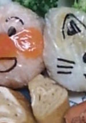 おにぎり弁当☆アンパンマン＆しまじろう-レシピのメイン写真
