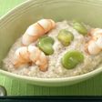 海老と空豆のカンタン白和え
