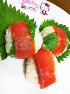 サーモンの手毬ずし-レシピのメイン写真