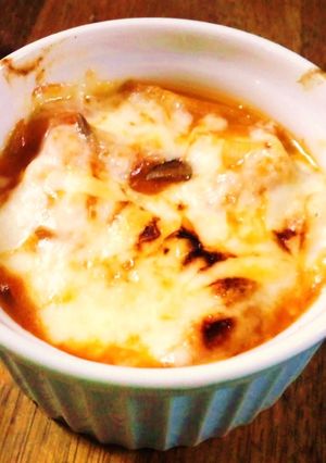 簡単♡鶏肉ときのこのケチャップココット-レシピのメイン写真