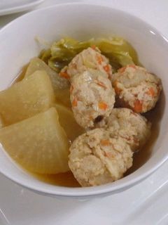 鶏ダンゴと大根の煮物-レシピのメイン写真