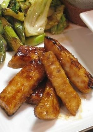 ☆かじき鮪の照り焼きスティック☆お弁当-レシピのメイン写真