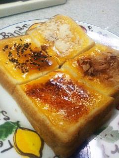 卵黄・醤油トースト♪-レシピのメイン写真