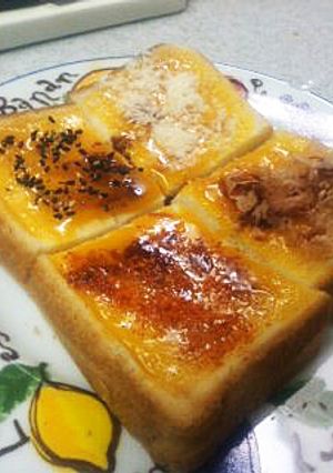 卵黄・醤油トースト♪-レシピのメイン写真
