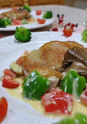 チキンソテー カレークリームソース-レシピのメイン写真