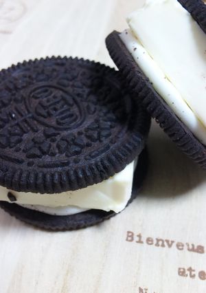 簡単!オレオのチーズケーキ?サンド♪-レシピのメイン写真