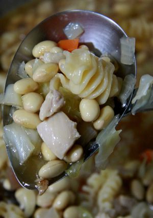 トマト不使用のミネストローネ-レシピのメイン写真