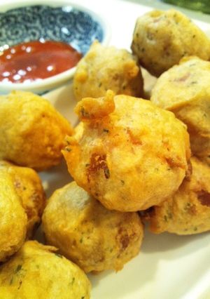肉団子で♪チキンボール-レシピのメイン写真